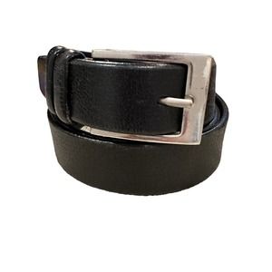 Perry Ellis Leather Belt Mens Pebbled Soft Adjustable 38